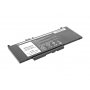 Dell Latitude 14 5000 batérie 5800 mAh (43 Wh), 4 články Li-polymer 7.4V (7.6V)