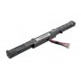 Asus F751LD batérie Mitsu 2200 mAh (32 Wh), 4 články Li-Ion 14.4V (14.8V)