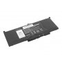 Dell kompatibilná 0DM3WC batéria Mitsu 5800 mAh (44 Wh), 4 články Li-polymer 7.6V (7.4V) (5800 mAh)